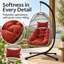 Fauteuil à œufs pliable en osier Albie-1635648957