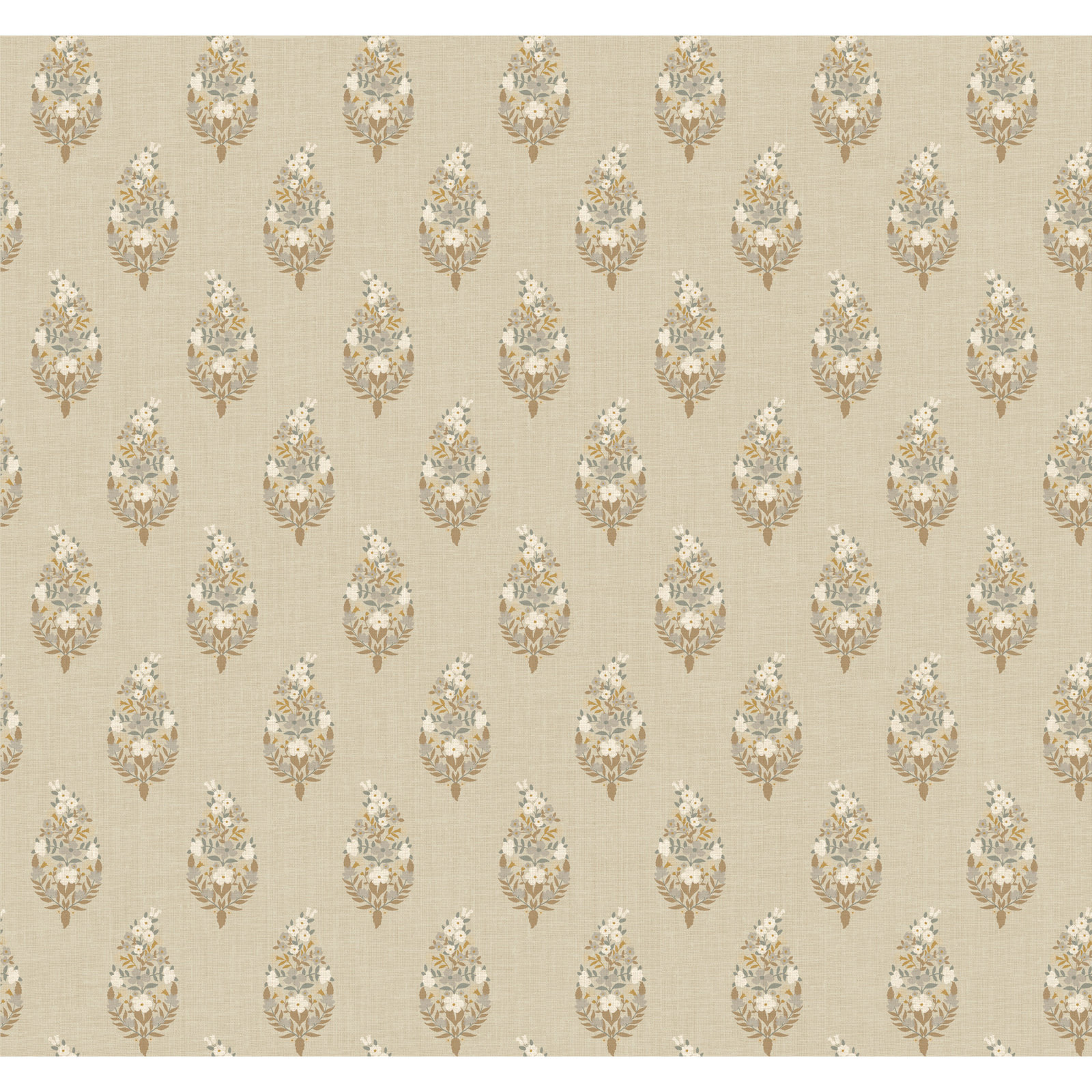 Rifle Paper Co. Paisley Wallpaper, Linen