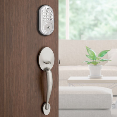 Assure Lock Push Button Deadbolt with Z-Wave