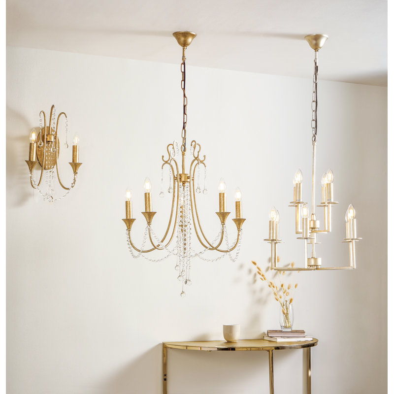Zuri 10 - Light Candle Style Chandelier