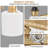 10-Light Modern Bathroom Vanity Light, E26 Socket (Bulbs Not Included)-535485381-535485401-535485383