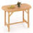 Outdoor Fir Wood Dining Table, Patio Dining Table w/ 1.5" Umbrella Hole for 4-6 Persons