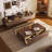 Walnut coffee table and TV cabinet