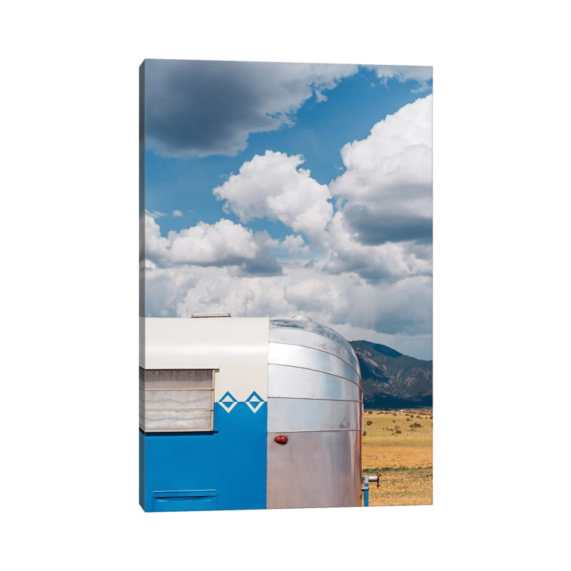 New Mexico Airstream VI by Bethany Young - Print on Canvas, Wrapped Canvas, 30.48cm H x 20.32cm W x 1.91cm D