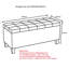 Banc moderne avec rangement profond-98354230