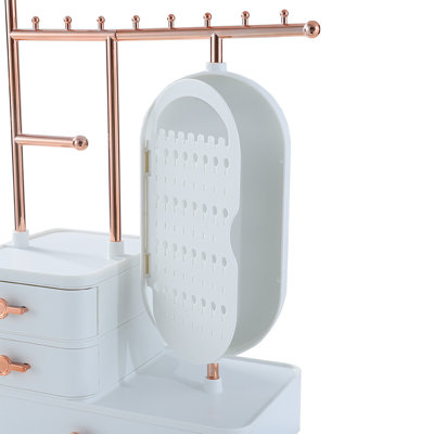 Hillside Avenue Plastic Makeup Organiser