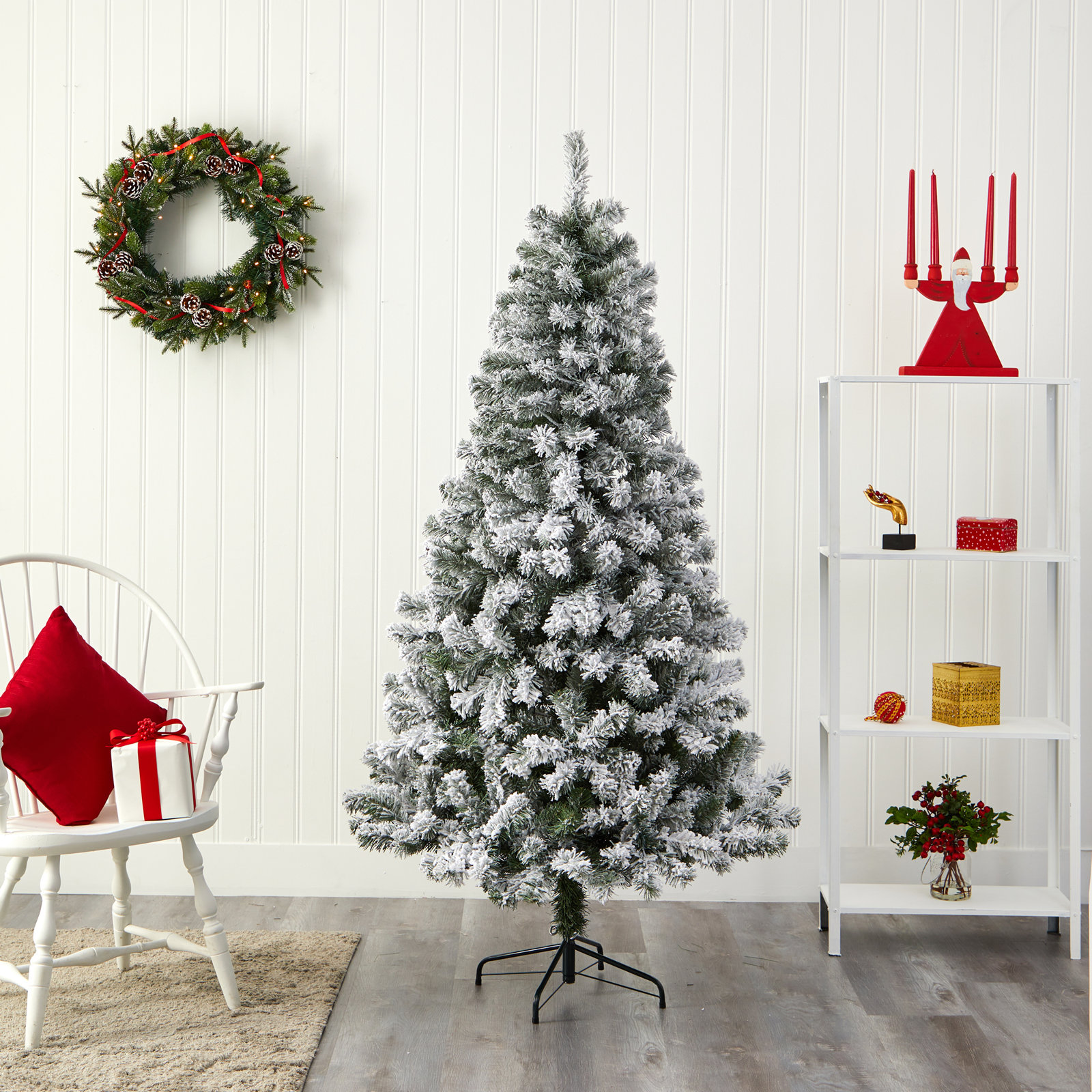 Artificial Christmas Tree, 6' H