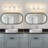 Eastwood 3 Lights Dimmable Bathroom Vanity Light Modern Wall Sconce Clear Shade-123041414-123041416-124811271