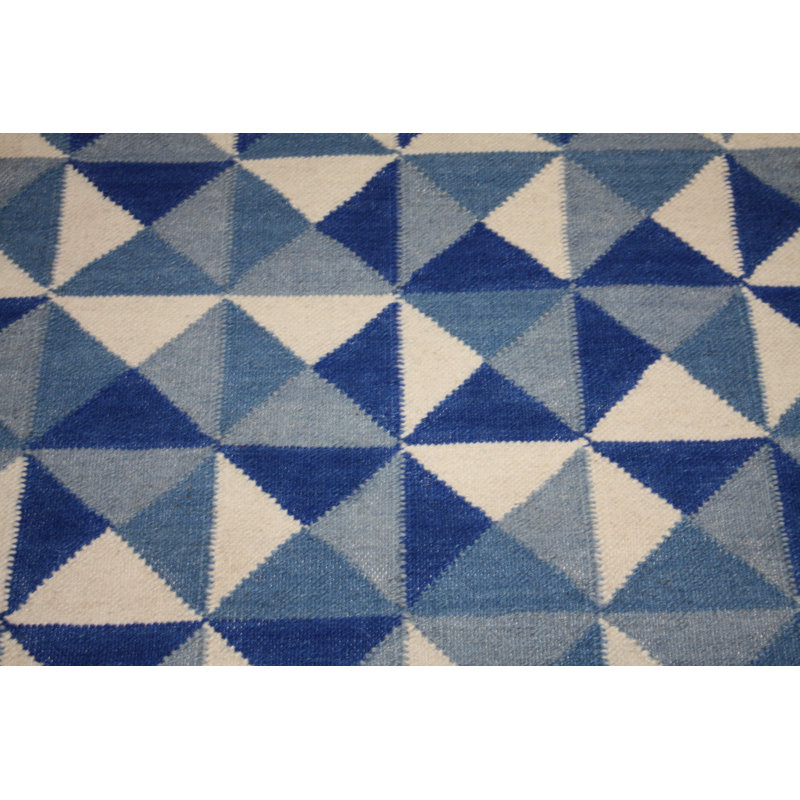 Tyrone Geometric Wool Hand Woven Area Rug, Rectangle 170 x 240cm