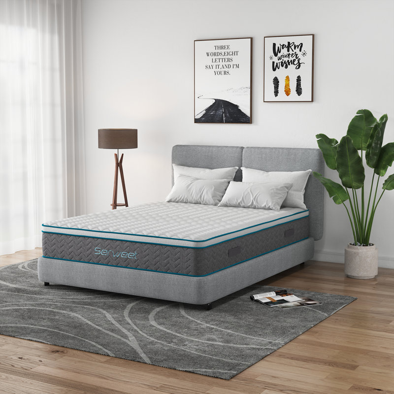 Serweet Medium Innerspring Mattress, Queen, 10"