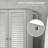Cabinets, Tall Narrow Bathroom Storage (23.5”W x 11.75”D x 71.75”H) with 2 Cabinets, Adjustable Shelves &amp; Countertop, Slate Gray | MDF | Contemporary-698814006