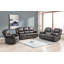 Fauteuil inclinable berçant, gris