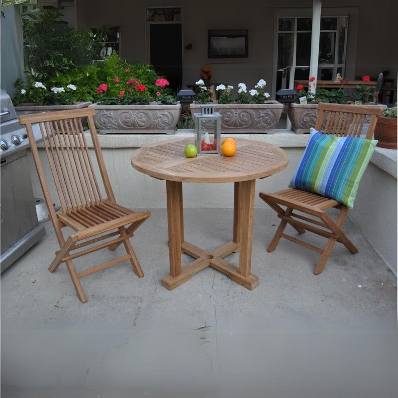MONTAGE BRISTOL 3-PC DINING TABLE SET.