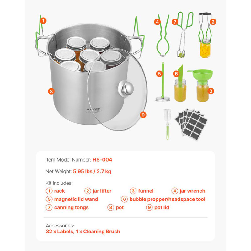 9 - Piece Stainless Steel Cookware Set