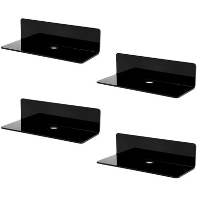 4 Piece Acrylic Floating Shelf