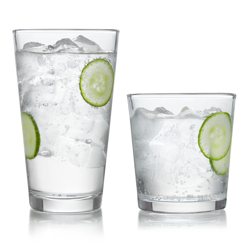 Ensemble de verres et de verres à pied 16 pièces Libbey Preston