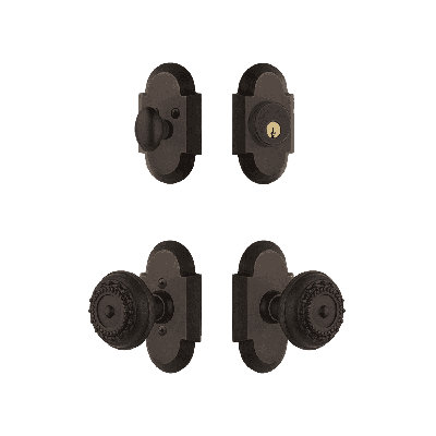 Nostalgic Warehouse Cottage Entry Set with Meadows Knob