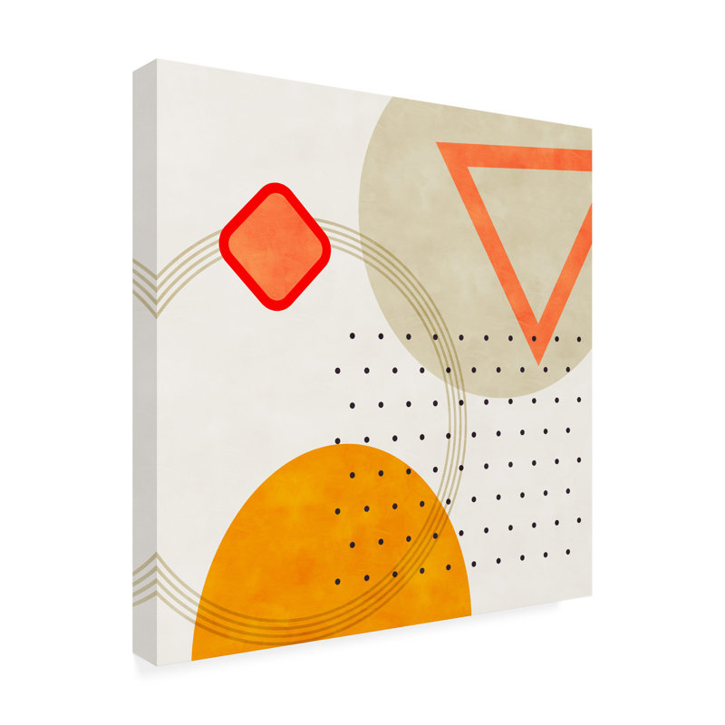Impression sur toile, bolognaise du Bauhaus, H 24 po x l 24 po