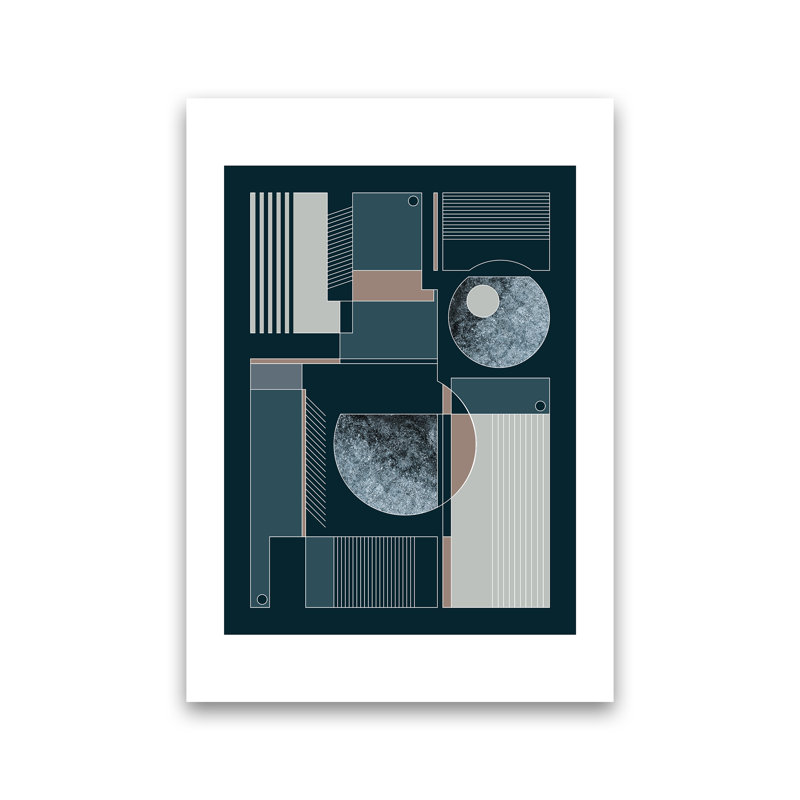 Geometric III - Print, No Framed, 42cm H x 29.7cm W x 1cm D