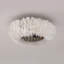 Ventilateurs de plafond 20 po à cage en plumes avec télécommande, ventilateur de plafond encastré avec lumière, ventilateur de lustre réversible à 6 vitesses à courant continu pour chambre à coucher. - Ampoules non incluses