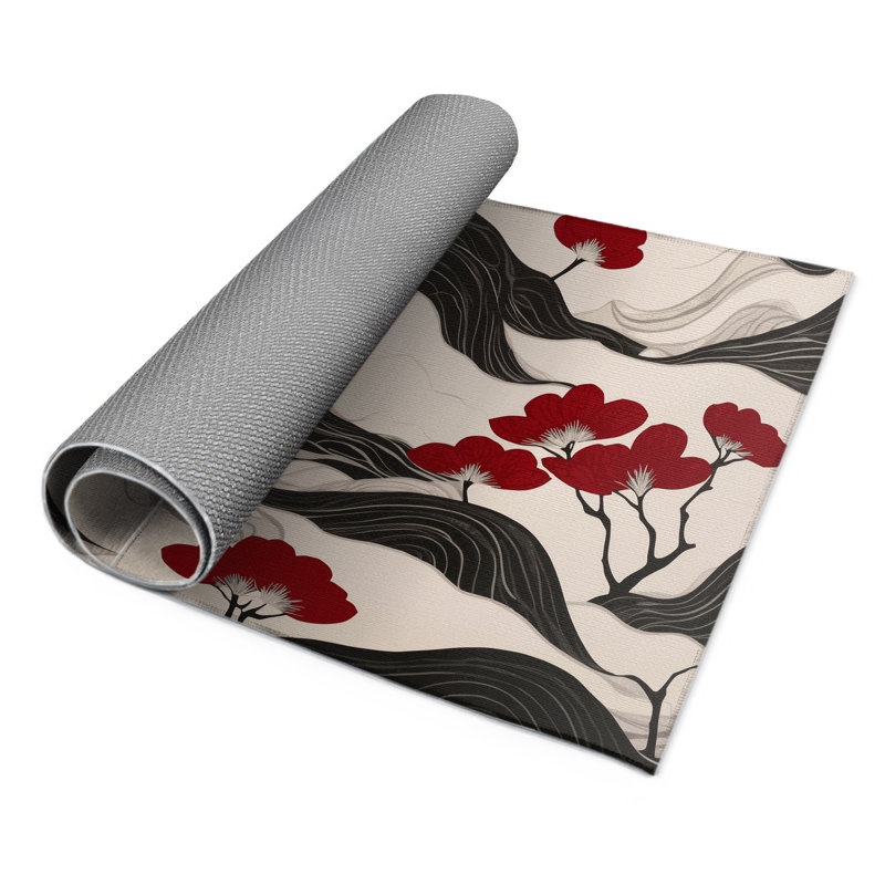 Tapis intérieur et extérieur Spring Drift, Rectangulaire 8 pi x 10 pi