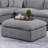 7 - Piece Modular Oversized Reversible Corner Sectional Sofa Cloud Couch-473774173