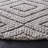 Russo Hand Woven Wool/Cotton Geometric Rug in Silver-1109767409