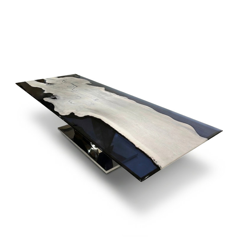 Dining Table, 29.5" H x 42" W x 72" D