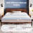 Keldyn Unfinished Platform Storage Bed-229061311-229061300