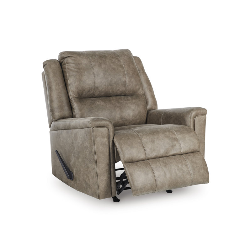 Leola Rocker Recliner, Light Grey