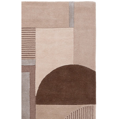 Tapis d'intérieur en laine et coton touffeté à la main Fifth Avenue