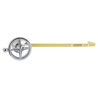 Kingston Brass Levante Universal Front Or Side Mount Toilet Tank Lever With Knurled Handle