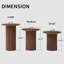 Ensemble de 3 tables basses gigognes rondes-2135136692