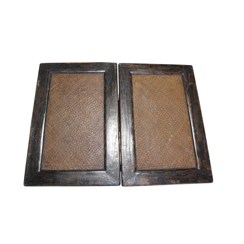 Pair of 19th Century Elm Side Tables