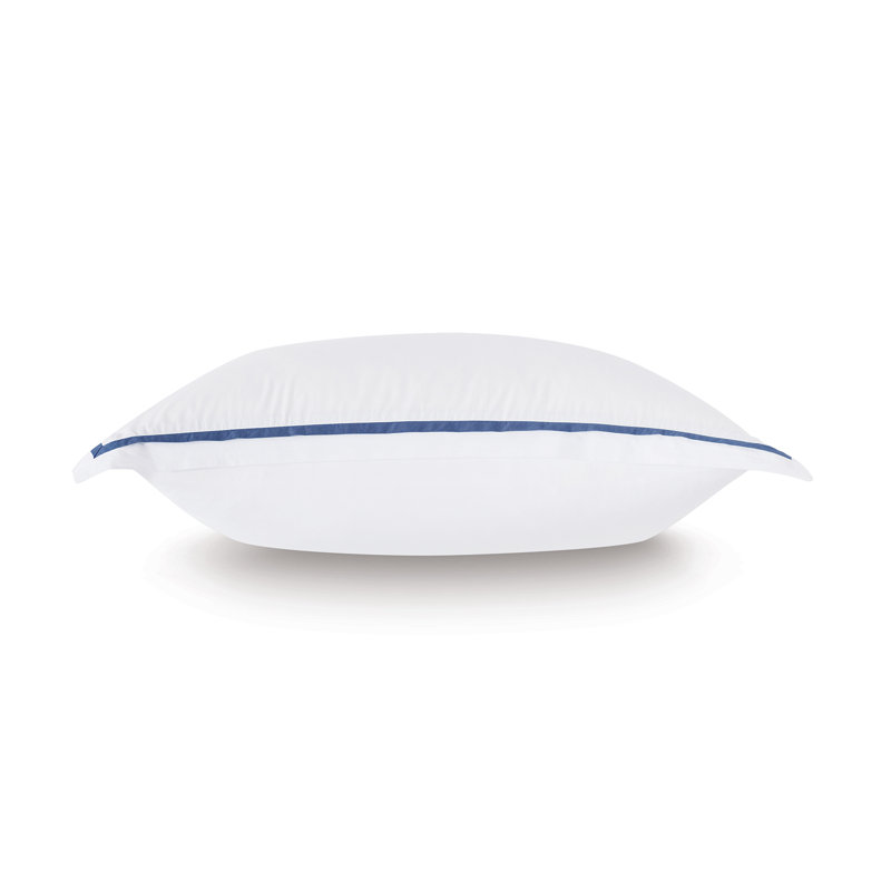Tessa Sham, Standard, Border, White/Blue