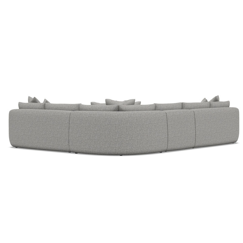 Jules Fabric 4 Pc Sectional, 1697-011
