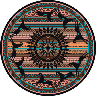 Menik Southwestern Indoor Rug