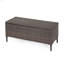 Ce banc de rangement en rotin tissé convient à une utilisation intérieure / extérieure, fonctionnant comme siège avec rangement - pratique et élégant.-1865986802