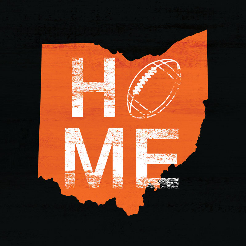 Home Football Bengax - Wrapped Canvas Print, 30cm H x 30cm W