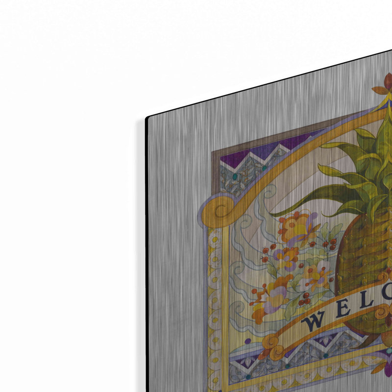 " Welcome Pineapple " by David Galchutt, 12" H x 16" W