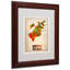Javin «Boston Watercolor Map», reproduction d'impression sur toile encadrée-11857979-19297013