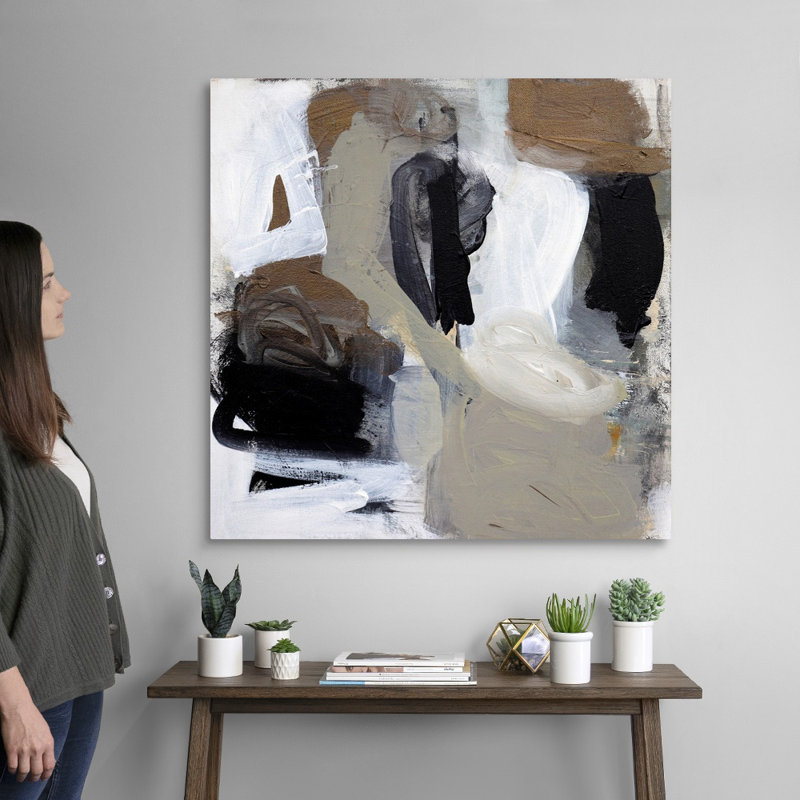 « Neutralize » par B. Robert-reproduction d’art sur toile, Toile tendue, H 36 po x l 36 po x P 1,25 po
