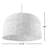 Burnice 1 - Light Natural Dome Pendant