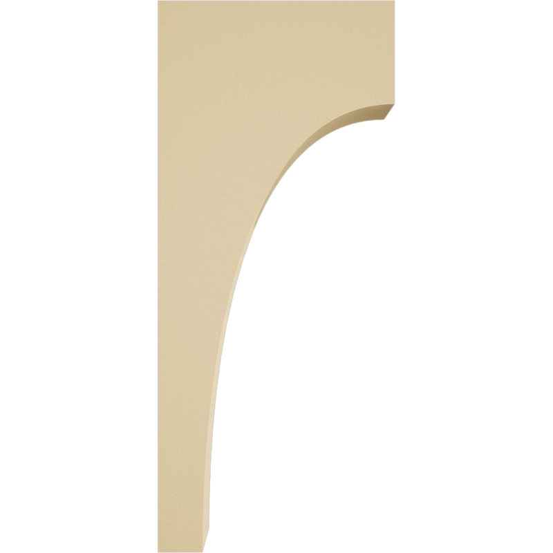 Corbeau en uréthane Huntington Signature, brun clair apprêté, H 14 po x l 3,5 po x P 6 po