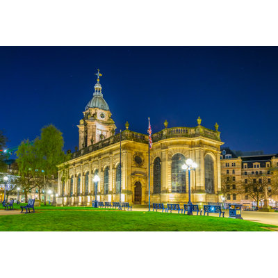 " Night View Of The Cathedral "