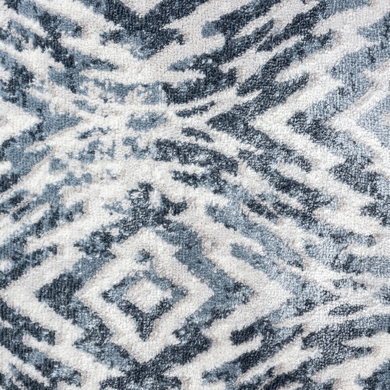 Tapis bleu Kennewick, Rectangle 5 pi 3 po x 7 pi 3 po
