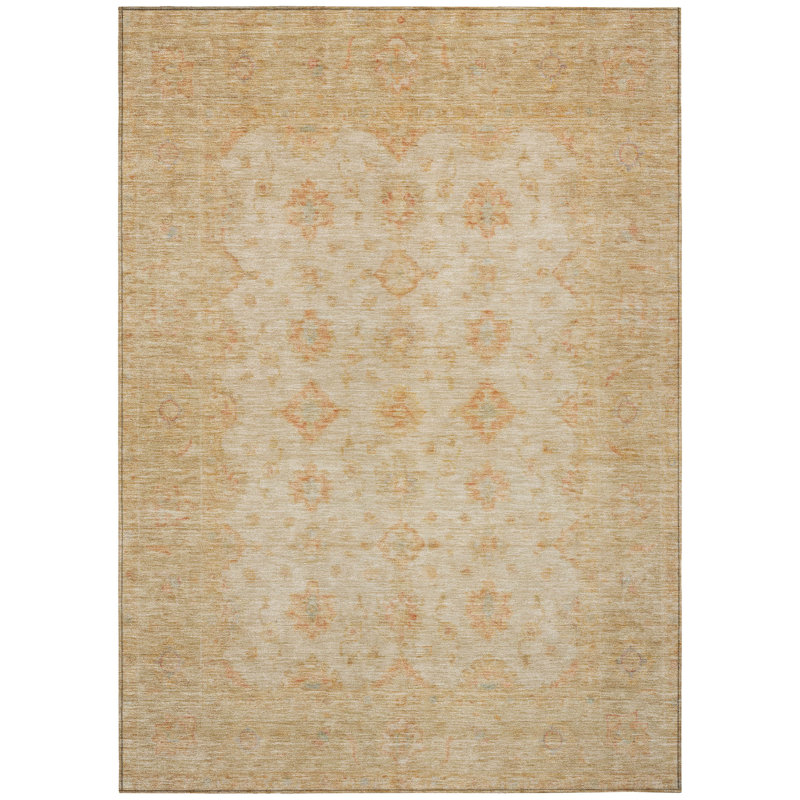 Tapis intérieur / extérieur lavable Bellandria, 5' x 7'6"