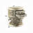2 - Drawer Nightstand in Champagne Silver