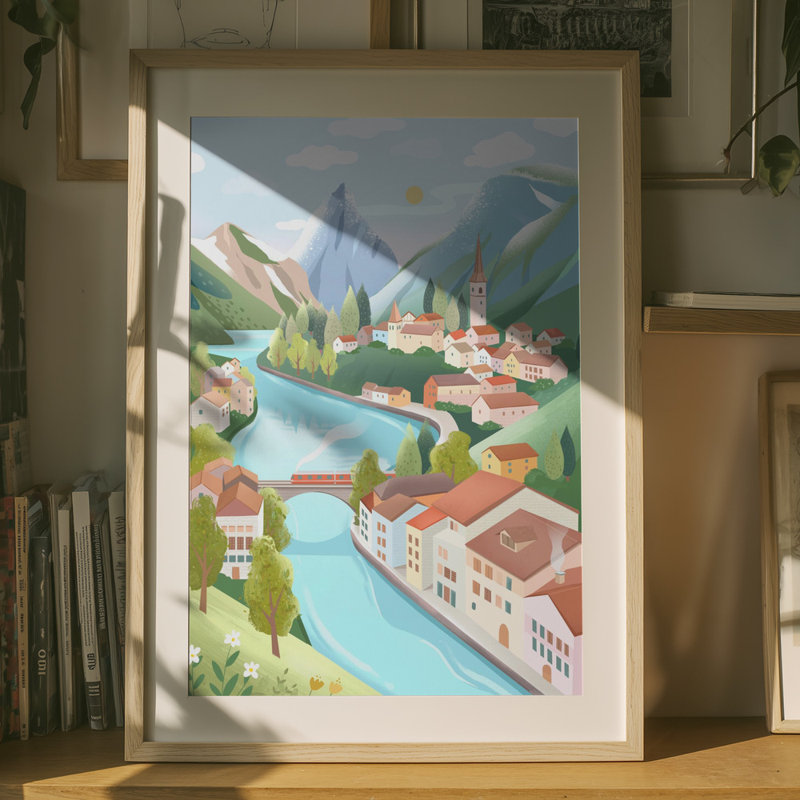 Wrapped Canvas Print, 121.92 cm H x 81.28 cm W