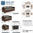 Azoriah 7-Person Wicker Outdoor Seating Group with Fire Pit Table-89983801-97365782